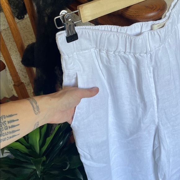 Cynthia Rowley White Coastal Beach Capris - Picture 4 of 9